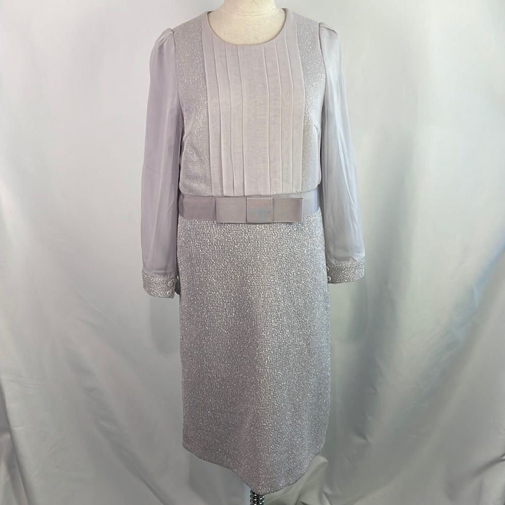 Stogova lilac dress with bow front